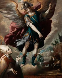 Saint Michel et le taureau